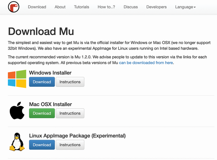 Appendix B. How to install the Mu editor and Python environment · A ...