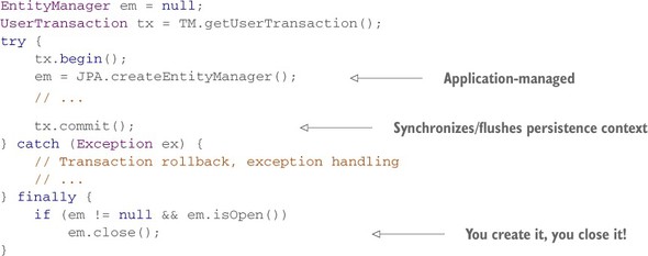 Chapter 10. Managing data Java Persistence with Hibernate