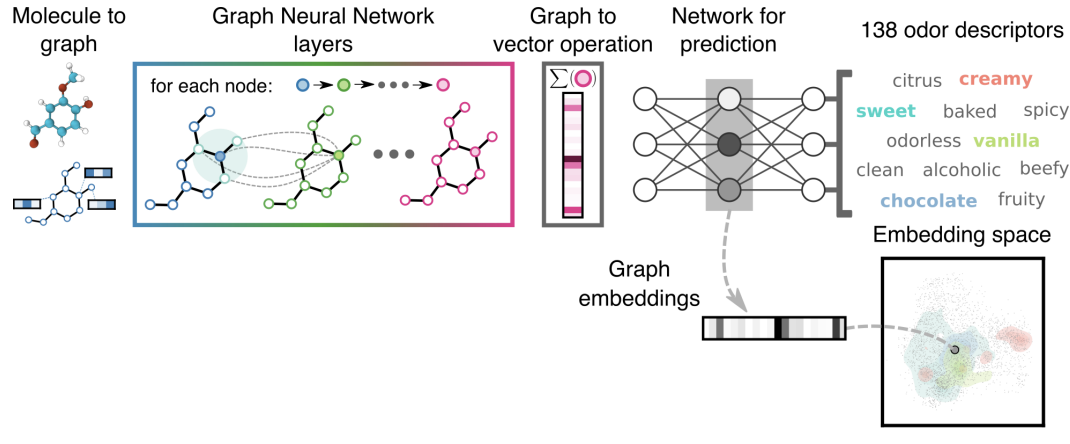 Курсовая работа тема нейросети. Graph neural network. graph neural network gnn. иллюстрации нейросети. from graph to neural network.
