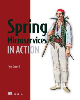 Spring Microservices in Action cover