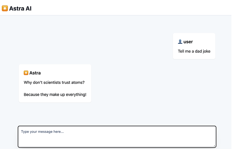 A screenshot of a chat

AI-generated content may be incorrect.