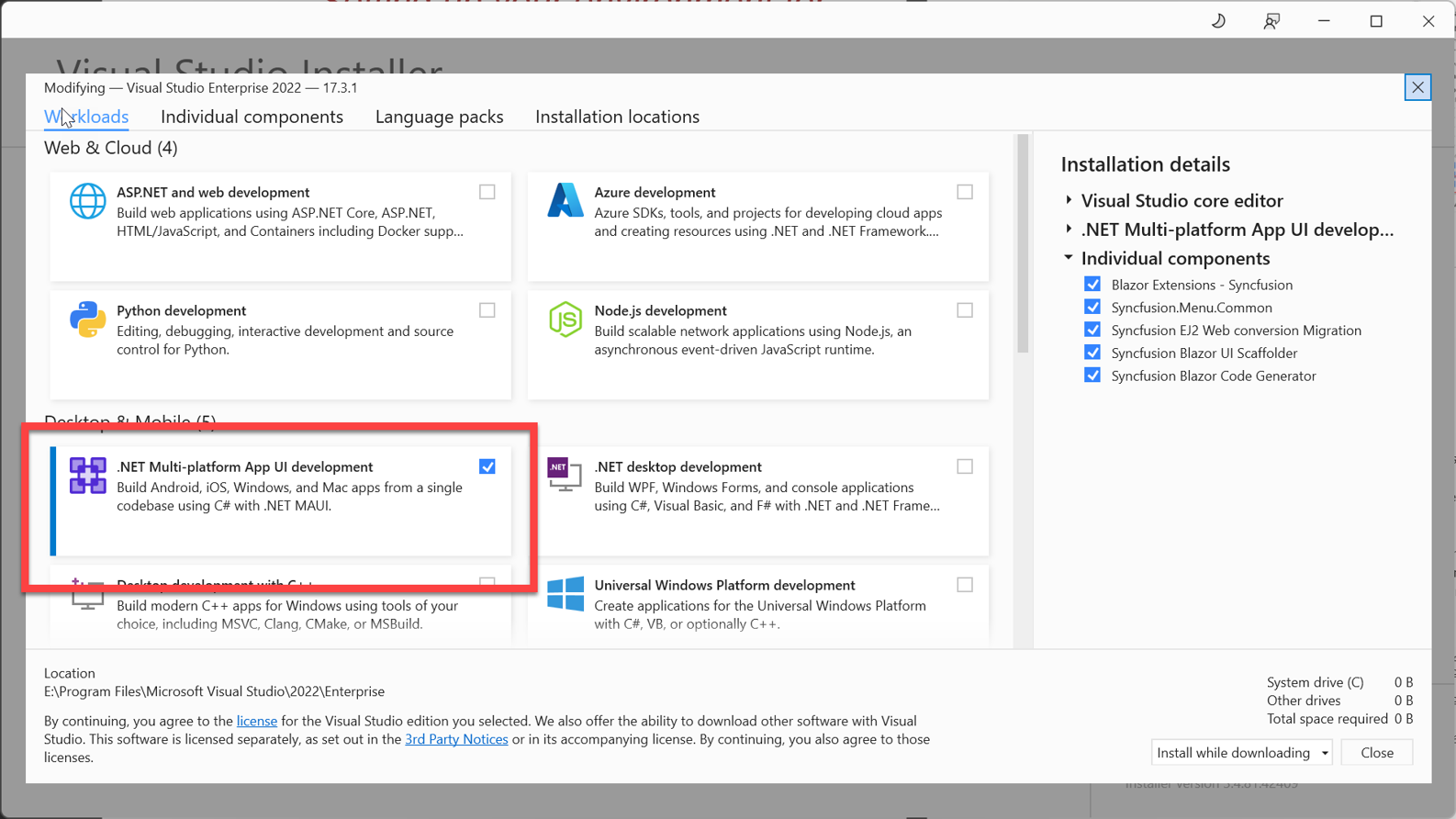 Appendix A Setting up your environment for .NET MAUI development · .NET ...