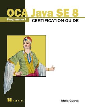 OCA Java SE 8 Programmer I Certification Guide cover