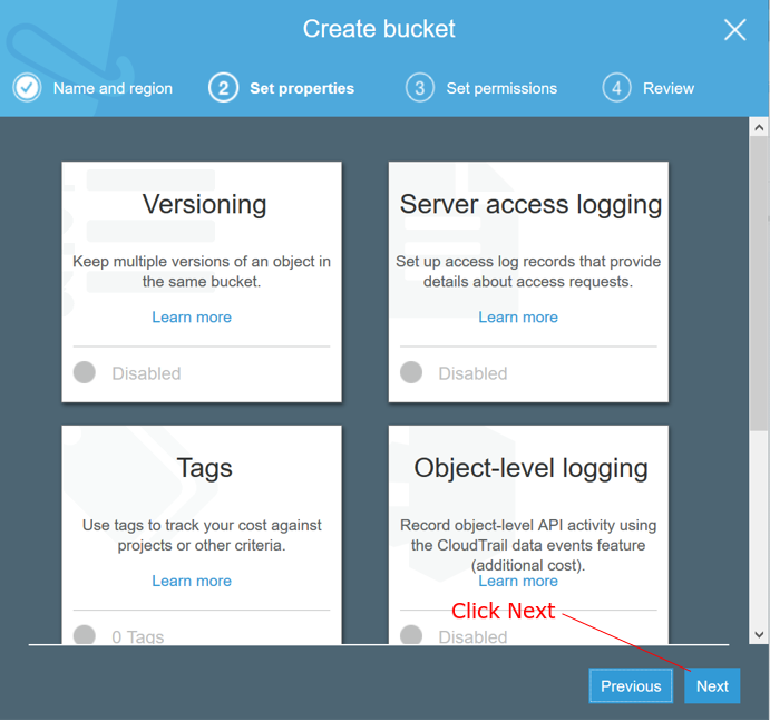 B Setting up and using S3 to store files · Machine Learning for