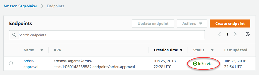 Delete endpoint