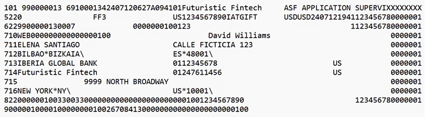 A white background with black numbers and letters

Description automatically generated