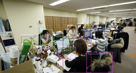 A group of people working in an office

Description automatically generated