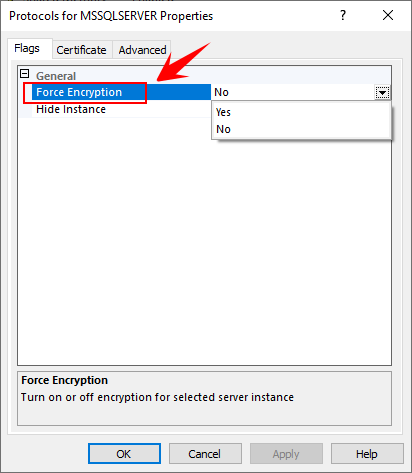 ForceEncryption