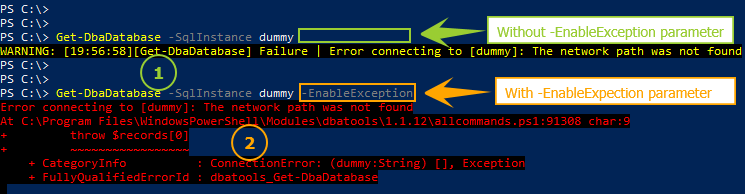 EnableException