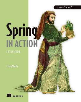 Spring in Action, Fifth Edition cover