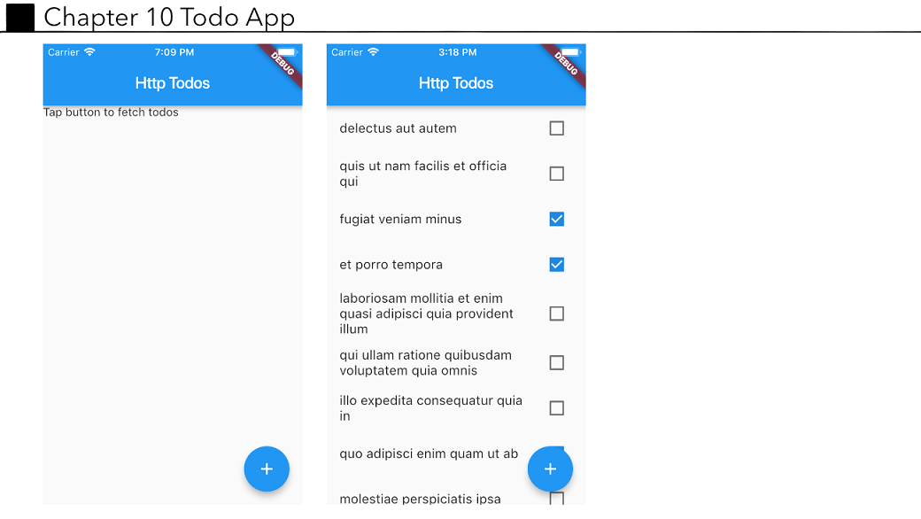 Working with data: HTTP, Firestore, and JSON